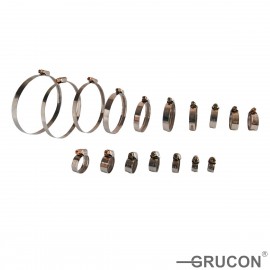 ABRAZADERAS TIPO CREMALLERA FLEJE 9 M.M