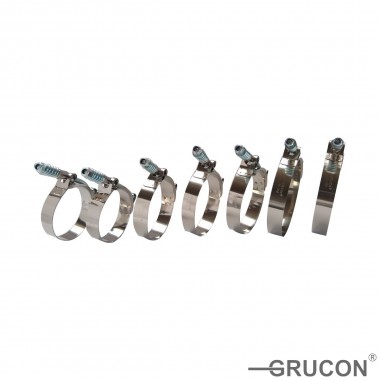 Abrazadera tipo industrial con resorte Inicio