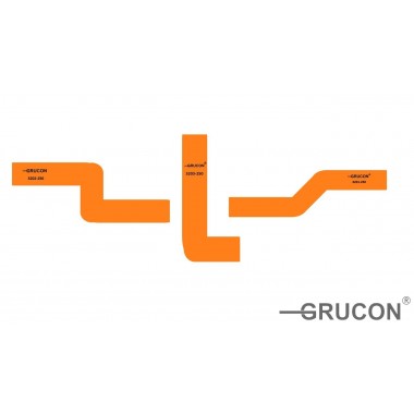 Moldeadas en forma de S, Z y L