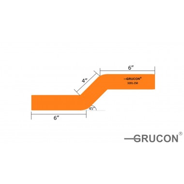 Moldeadas en forma de S, Z y L